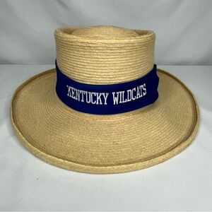 Kentucky Wildcats Gumarcaah Straw Hat Size 56 Handwoven Palm